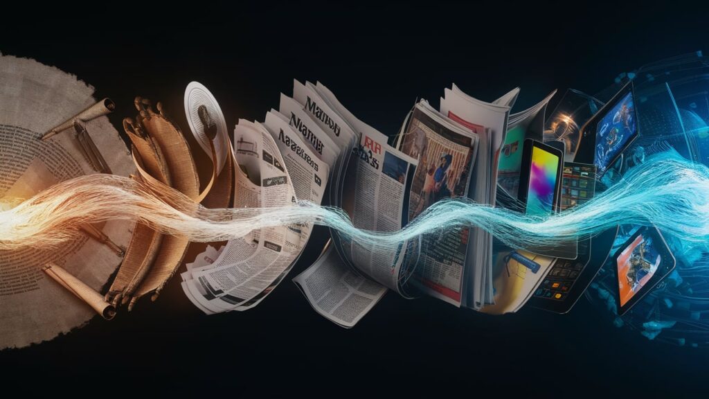 The Evolution of New Media: From Print to Digital